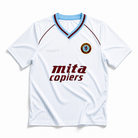 Aston Villa maglia away 1988/89 bianca vista frontale completa
