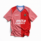 Aston Villa maglia home 1988/89 granata vista frontale completa
