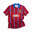 Aston Villa maglia home 1993/95 granata vista frontale completa
