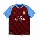 Aston Villa maglia home 2011/12 bordeaux con maniche azzurre
