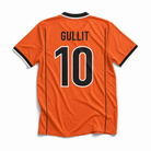 Maglia Olanda 1998 home arancione Gullit numero 10 vista posteriore