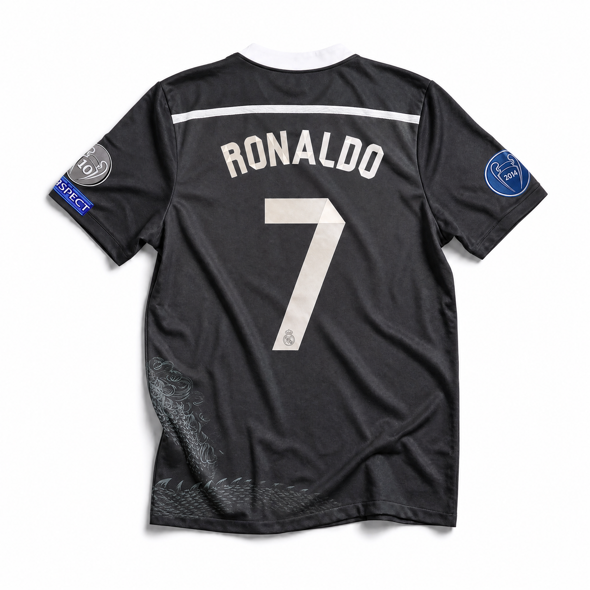 Maglia Real Madrid 2014/15 third retro nera con nome e numero