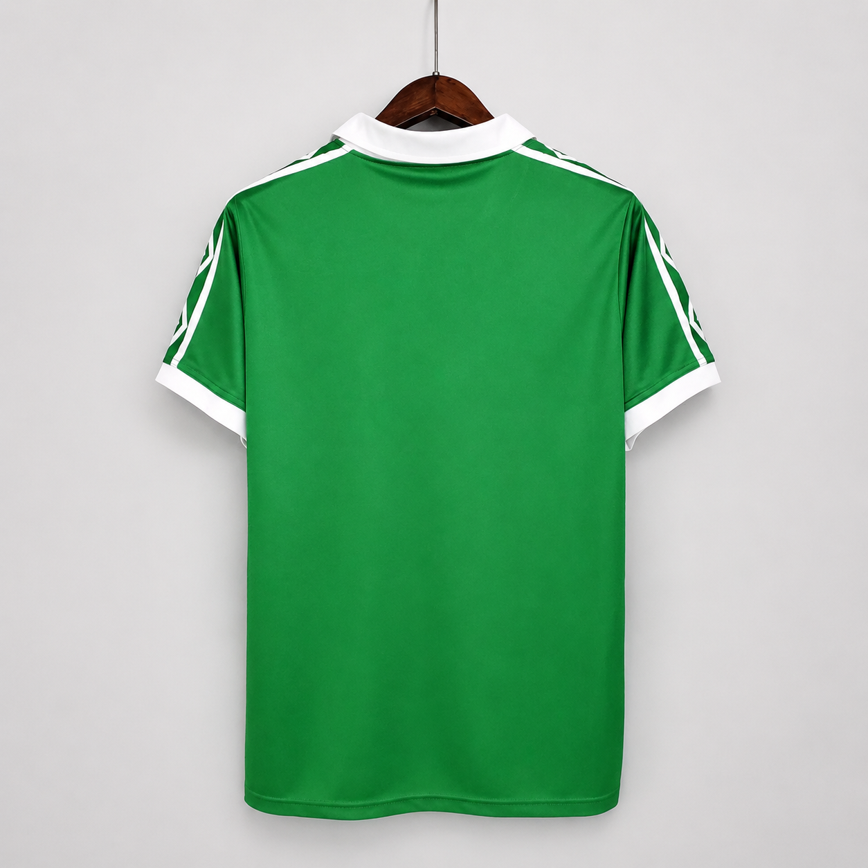 Dettaglio spalla verde jersey vintage Celtic