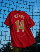 Maglia Arsenal Henry 14 Home 2005/06 vista posteriore