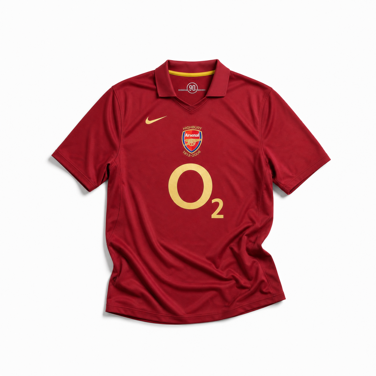 Maglia Henry Arsenal Home 2005/06 rossa con numero 14