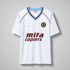 Aston Villa maglia away 1988/89 bianca vista frontale completa
