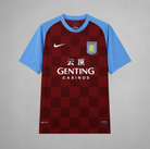 Aston Villa maglia home 2011/12 bordeaux con maniche azzurre