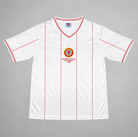 Aston Villa maglia away 1982/83 bianca vista frontale completa