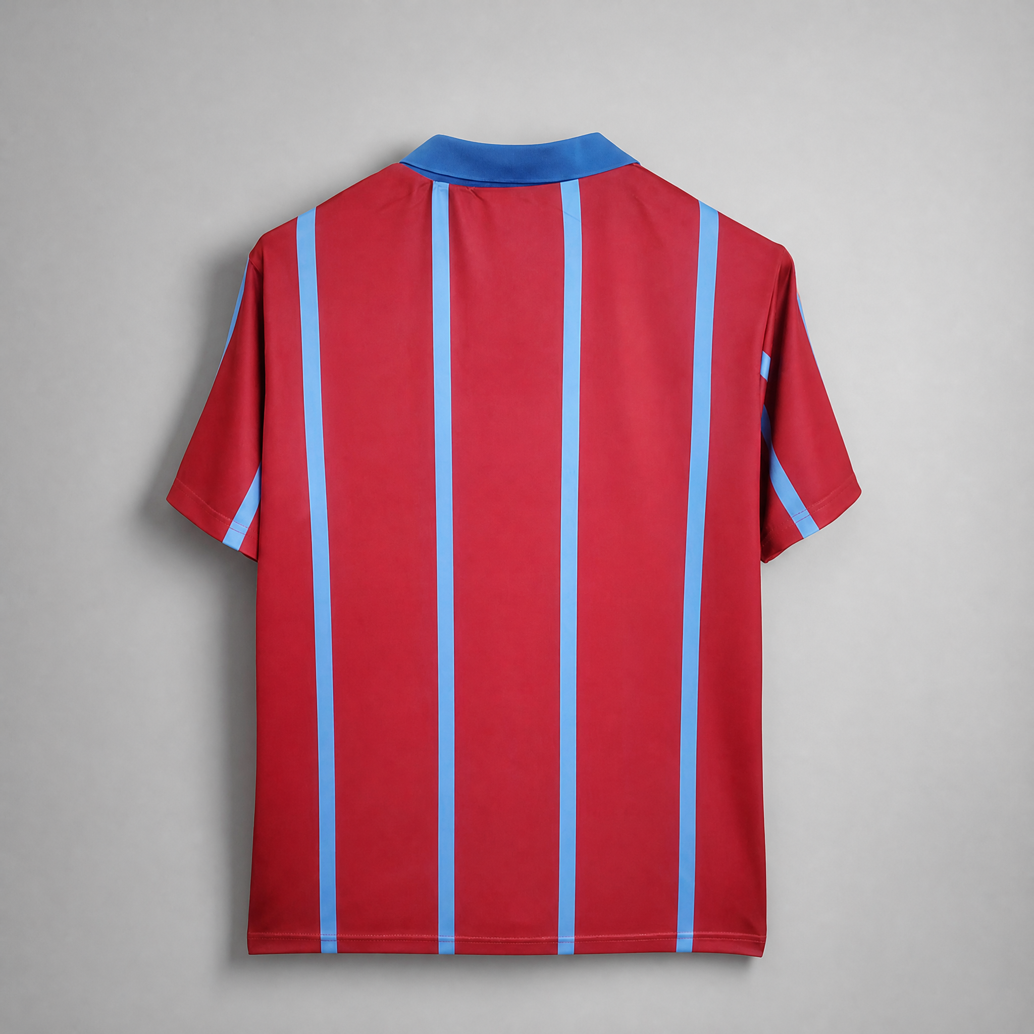 Dettaglio tessuto Aston Villa jersey vintage Premier League
