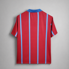 Dettaglio tessuto Aston Villa jersey vintage Premier League
