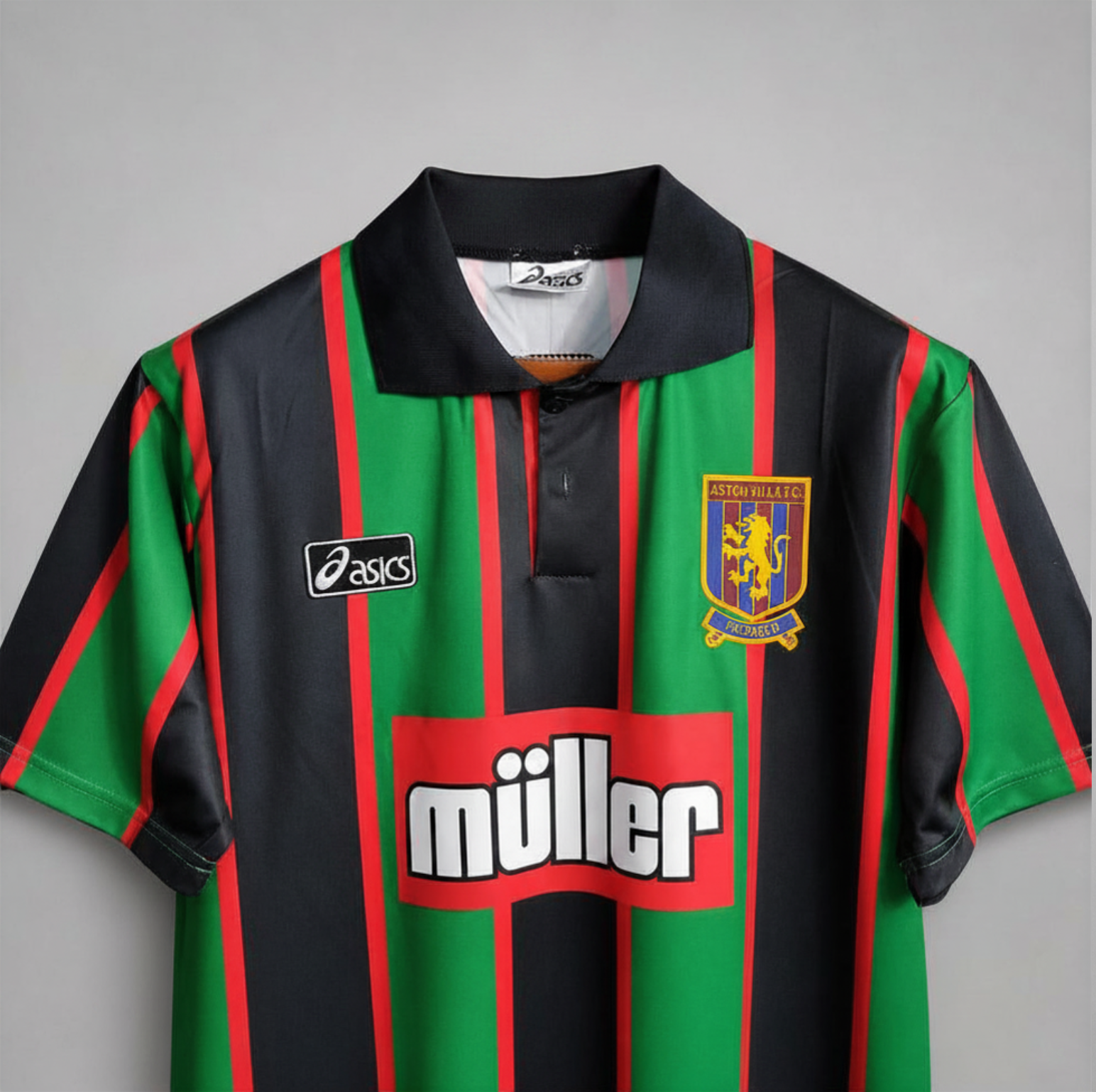 Retro Aston Villa jersey away 1993/95 vista posteriore