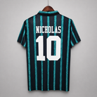 Celtics maglia away 1992/93 nera con righe verdi