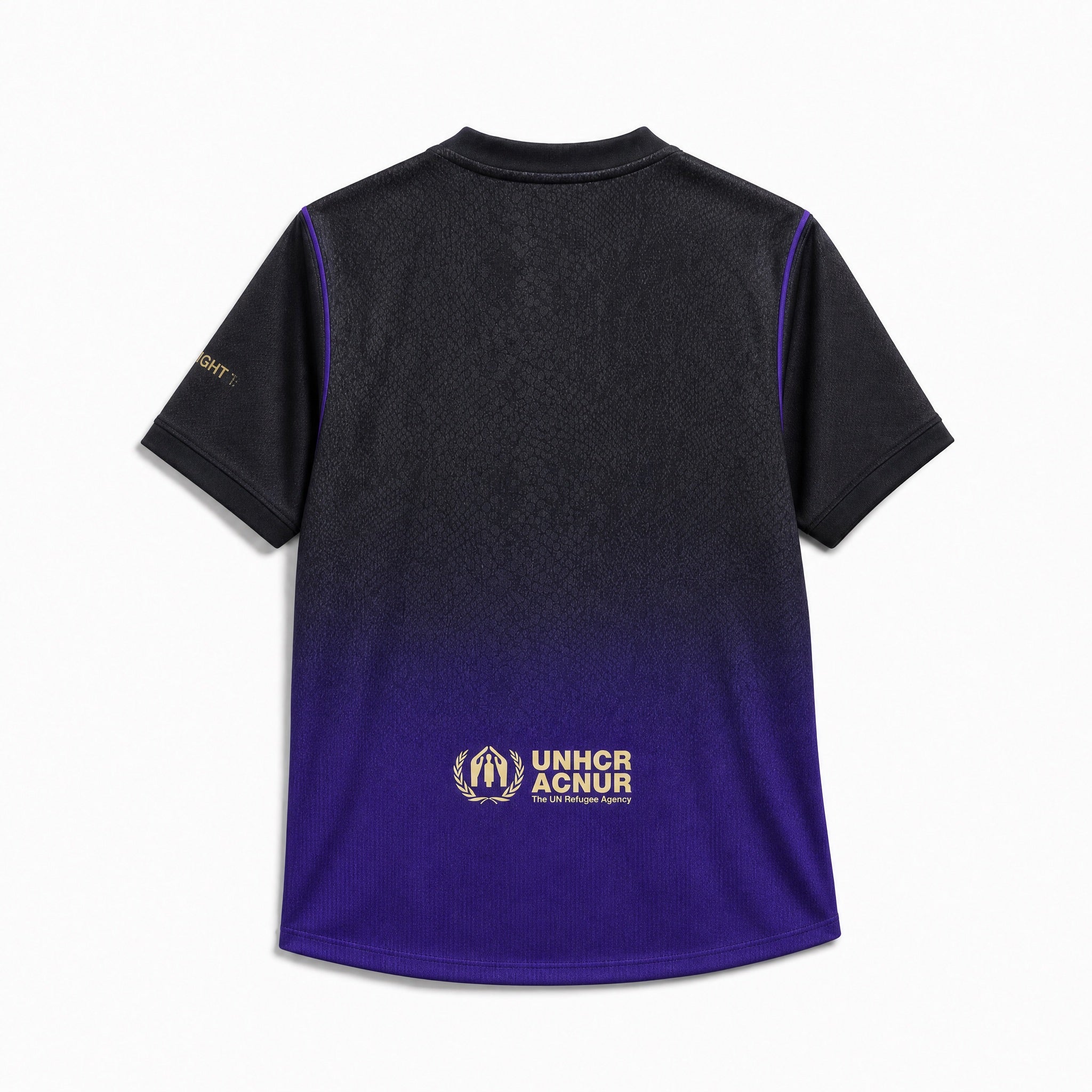 Maglia Barcellona 2026/27 away vista posteriore dettaglio tessuto