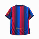 Maglia Barcellona 2026/27 vista posteriore dettaglio strisce blaugrana