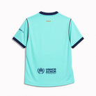 Maglia Barcellona 2026/27 third vista posteriore dettaglio colore tiffany