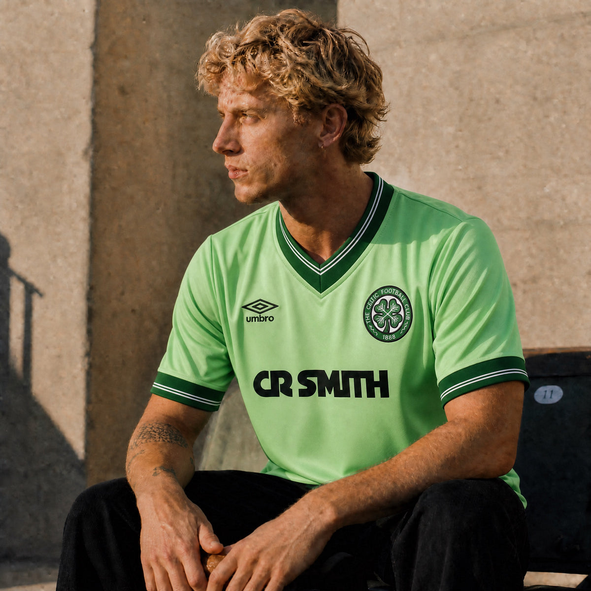 Frontale jersey Celtics away verde anni 80