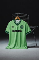 Frontale jersey Celtics away verde anni 80