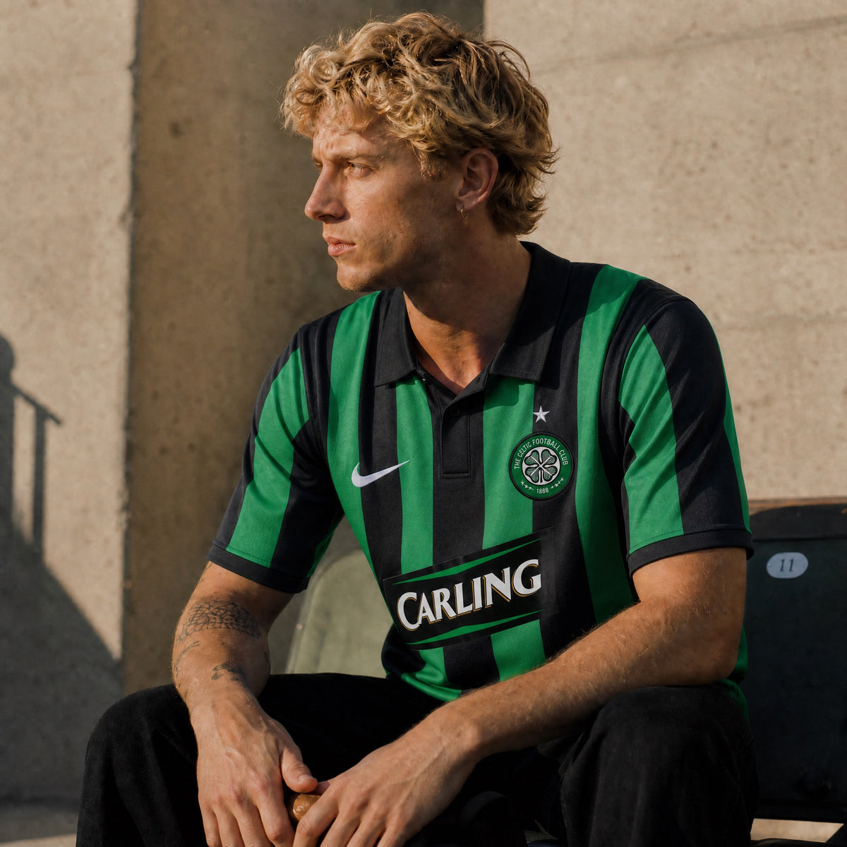 Retro maglia Celtic away anni 2000
