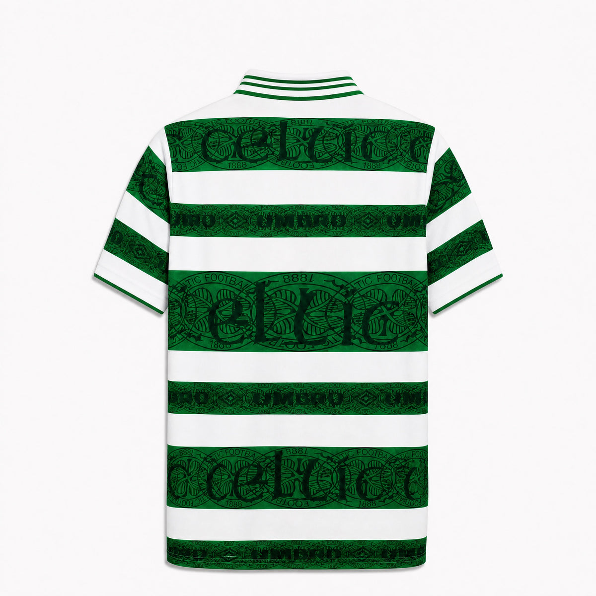 Dettaglio stemma Celtics football shirt 1995/97
