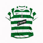 Celtics maglia home 2005/06 verde e bianca stile rétro
