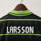 Celtics jersey away 90 design nero e verde anni