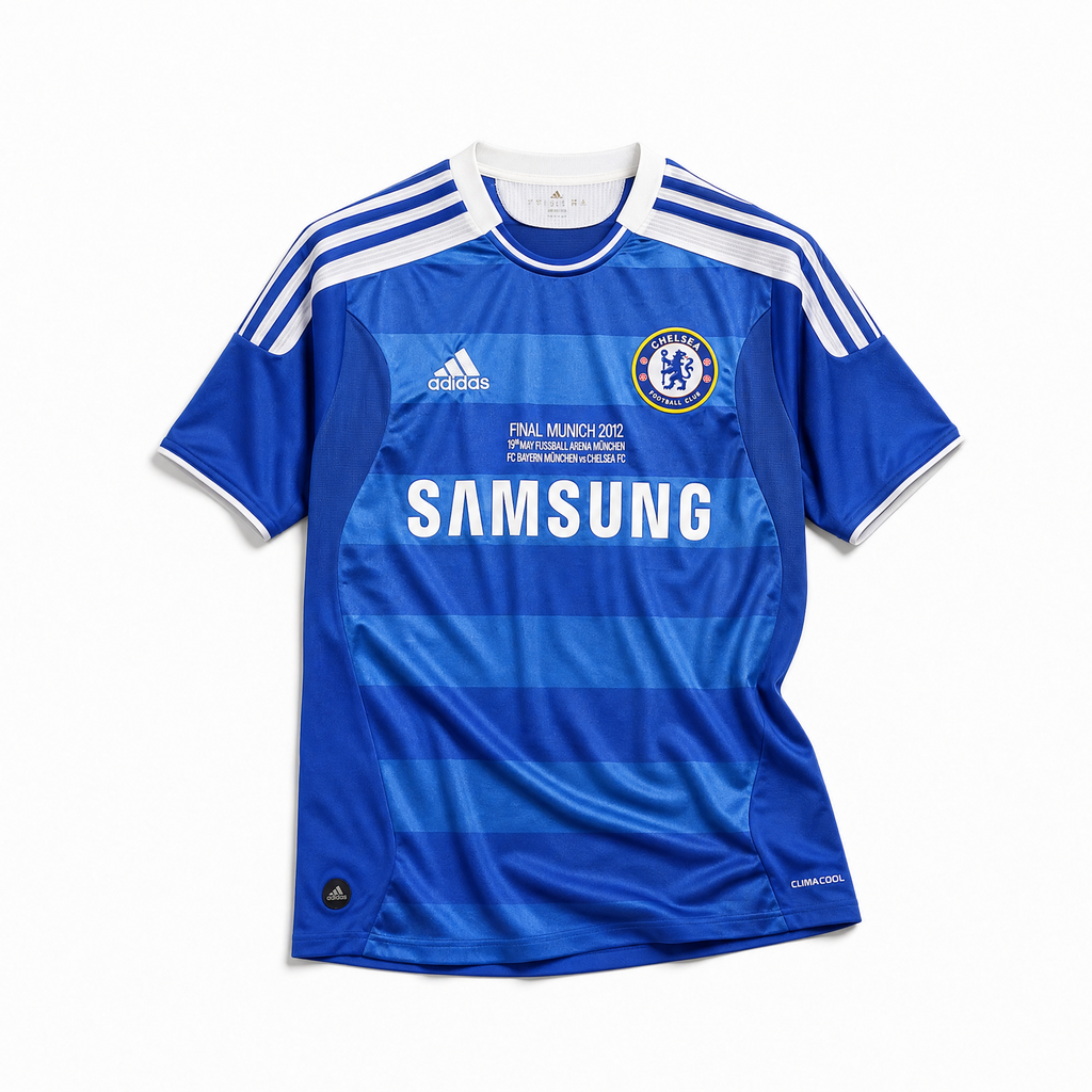Chelsea Home Shirt UCL Final 2011/12 – Retro Soccer Kit