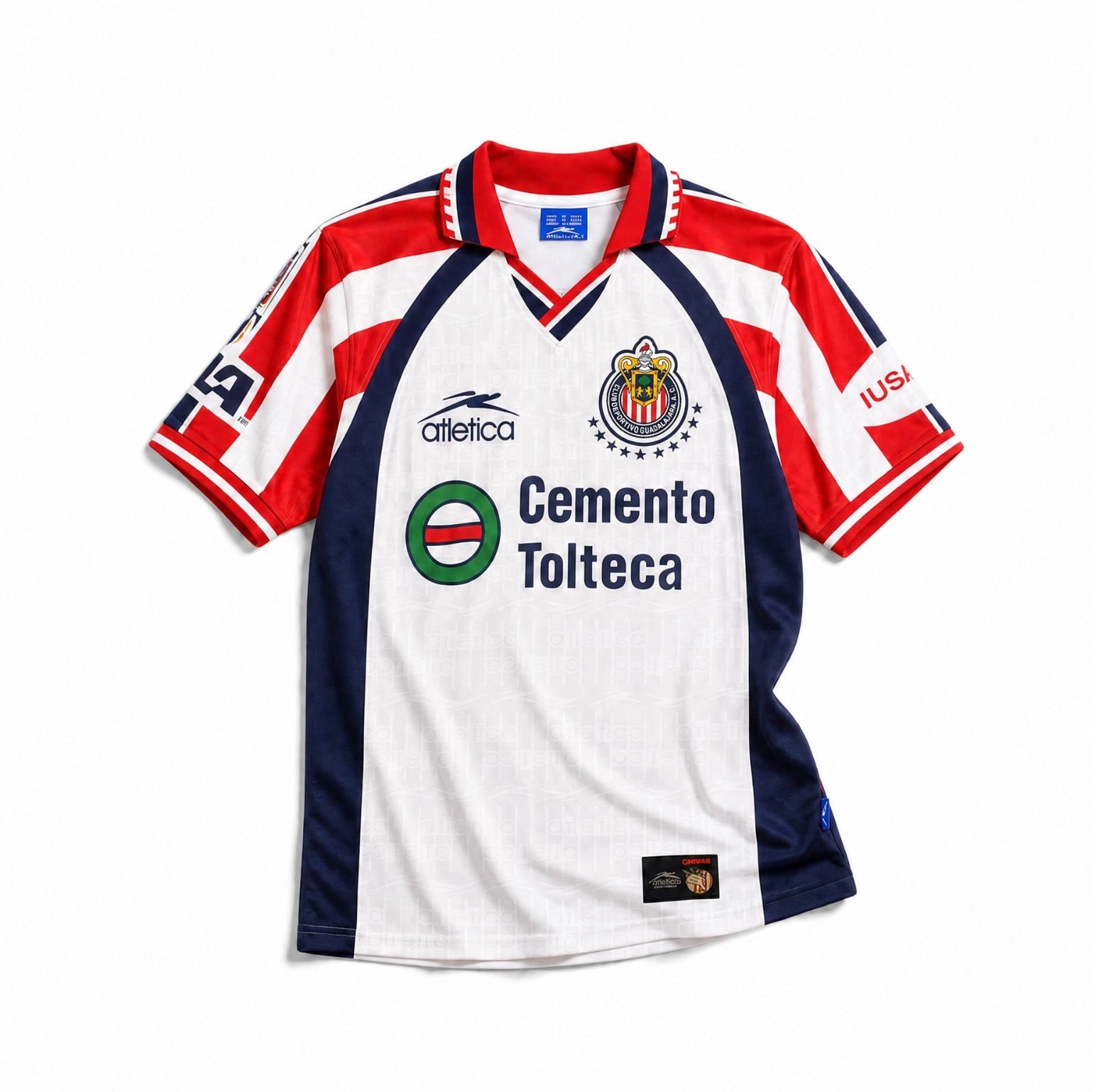 Chivas Maglia Away 1999/00 vintage vista frontale