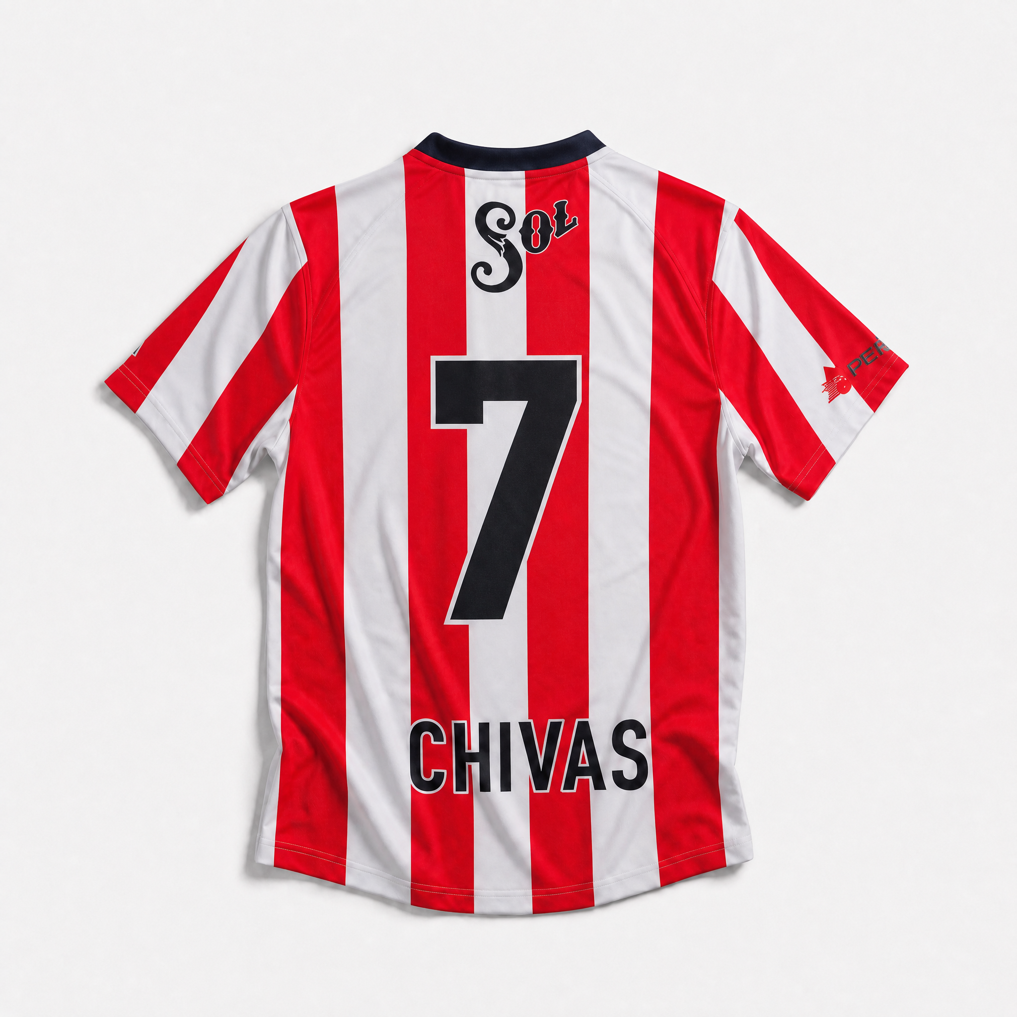 Chivas Maglia Home 1996/97 vista posteriore con design rétro