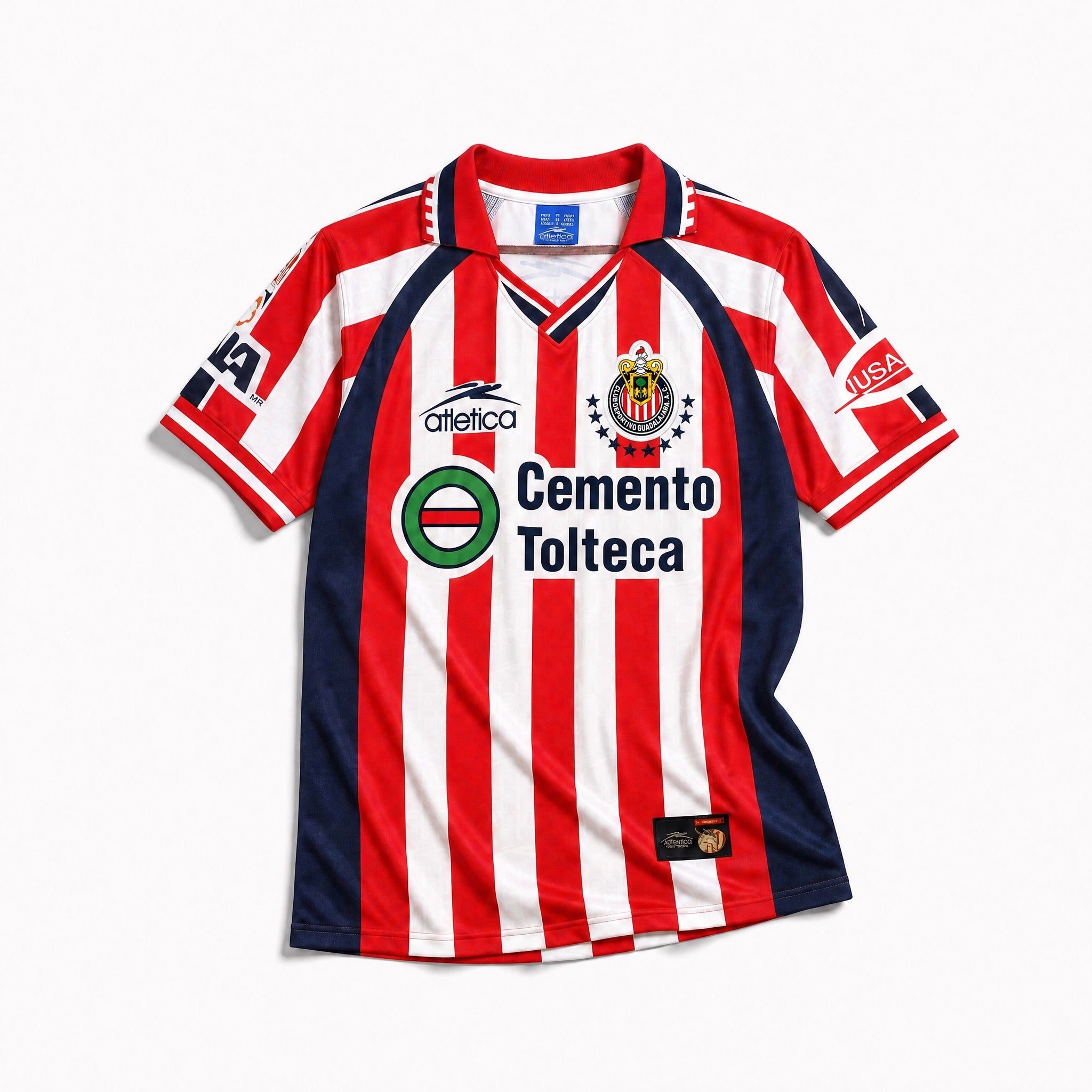 Chivas Maglia Home 1999/00 vintage vista frontale