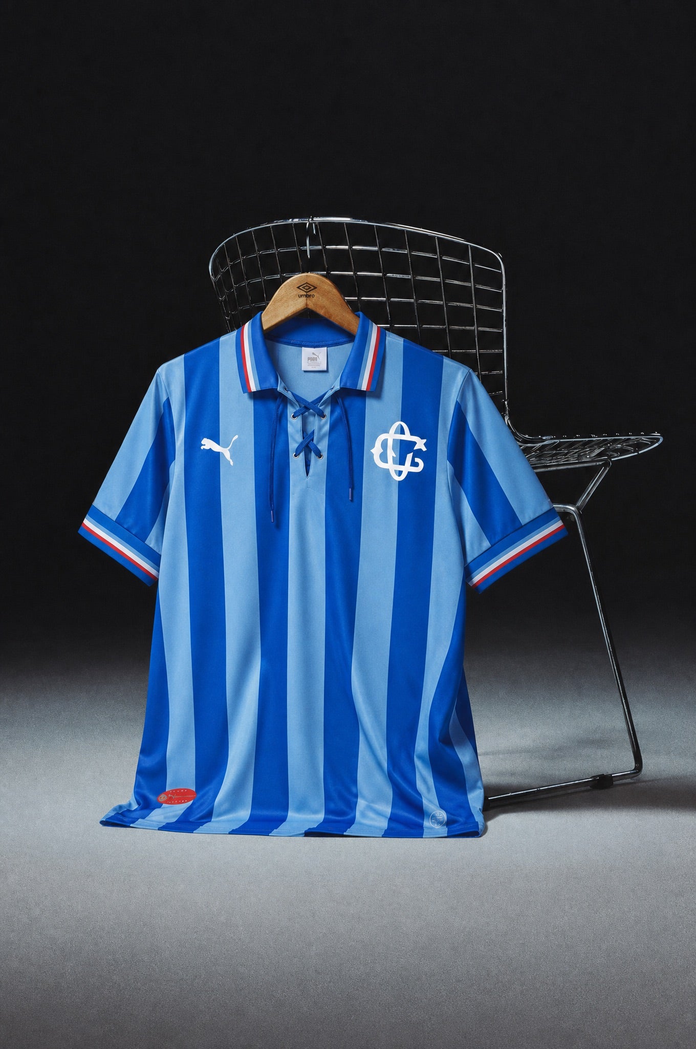 Chivas maglia vintage 2016 Home con design a strisce verticali