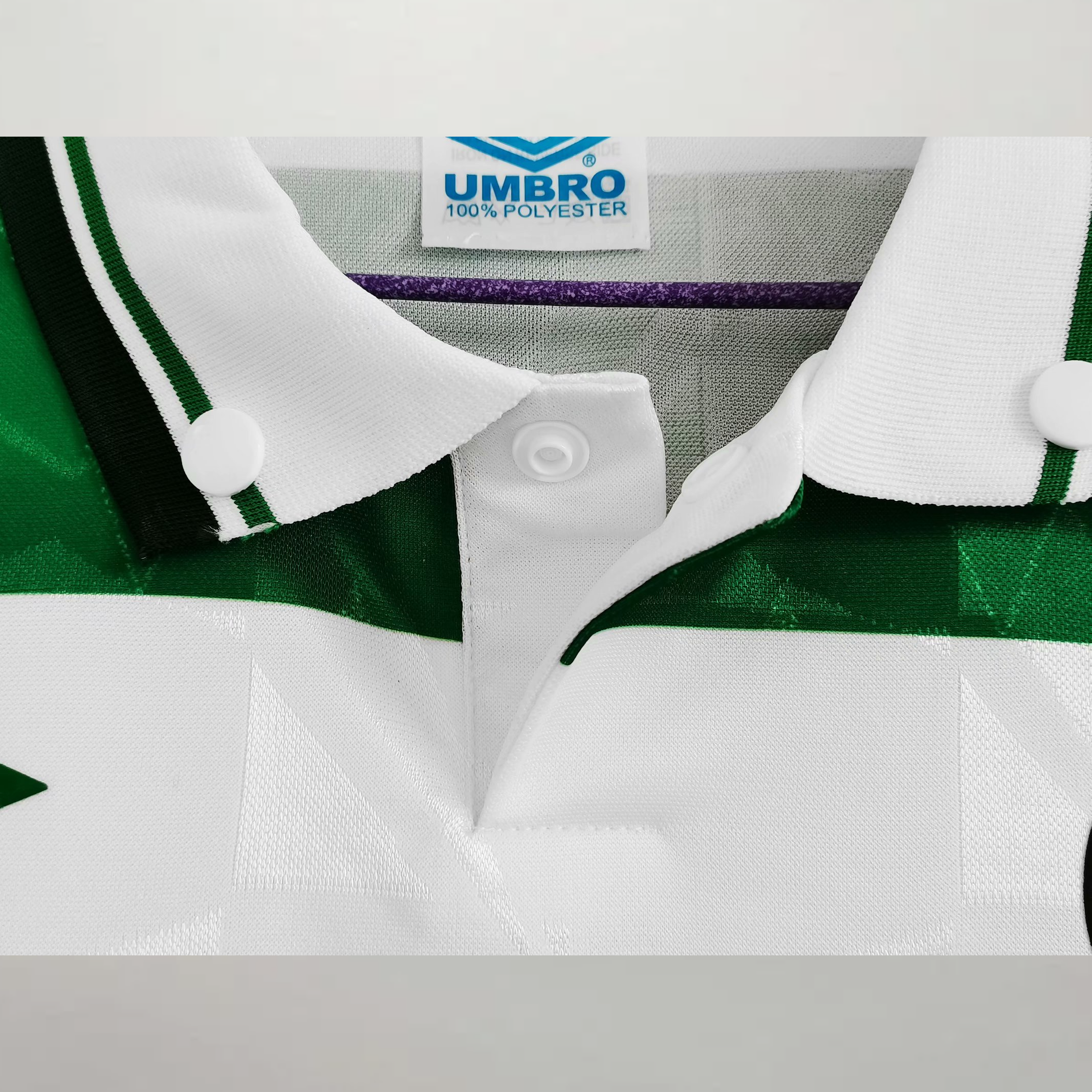 Maglia storica Celtic home anni 90 stile rétro