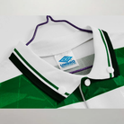 Frontale jersey Celtic home anni 90 con bande orizzontali