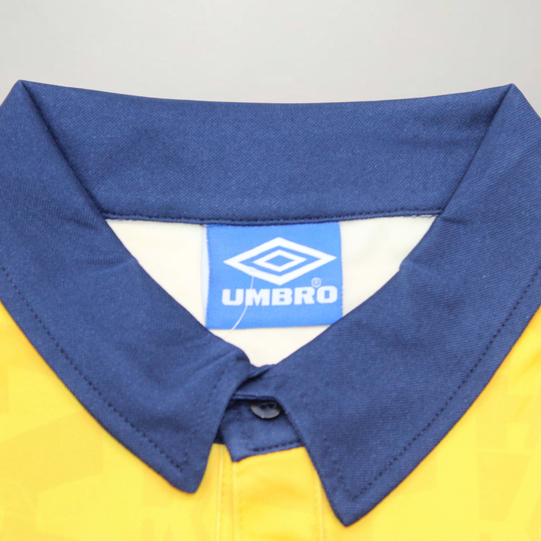 Colletto blu maglia Lazio vintage 1993/94 design retrò