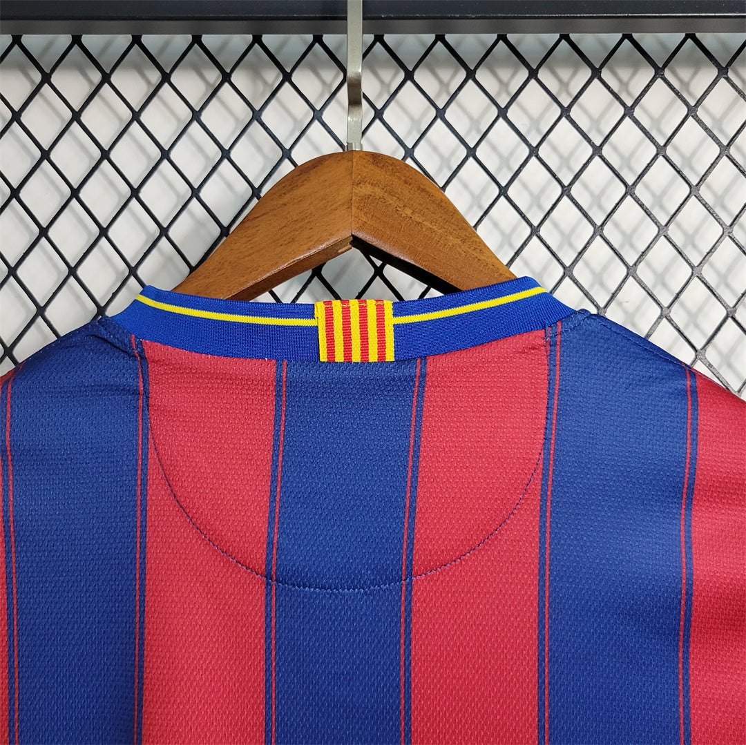 Colletto maglia Barcellona 2009/10 dettagli interni