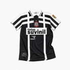 Corinthians Maglia Away 1995/96 bianca e nera vista frontale