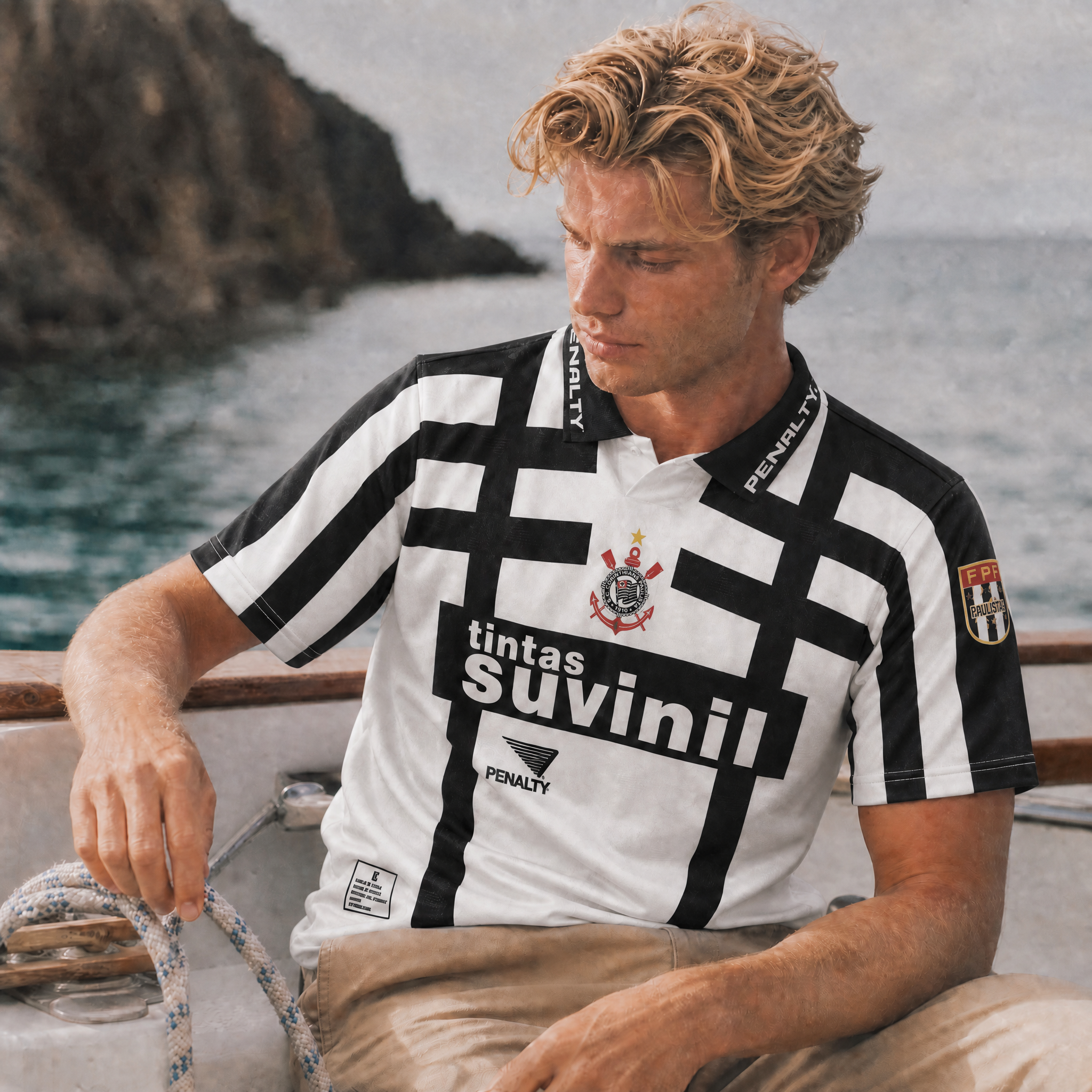 Corinthians Maglia Home 1995/96 vista posteriore