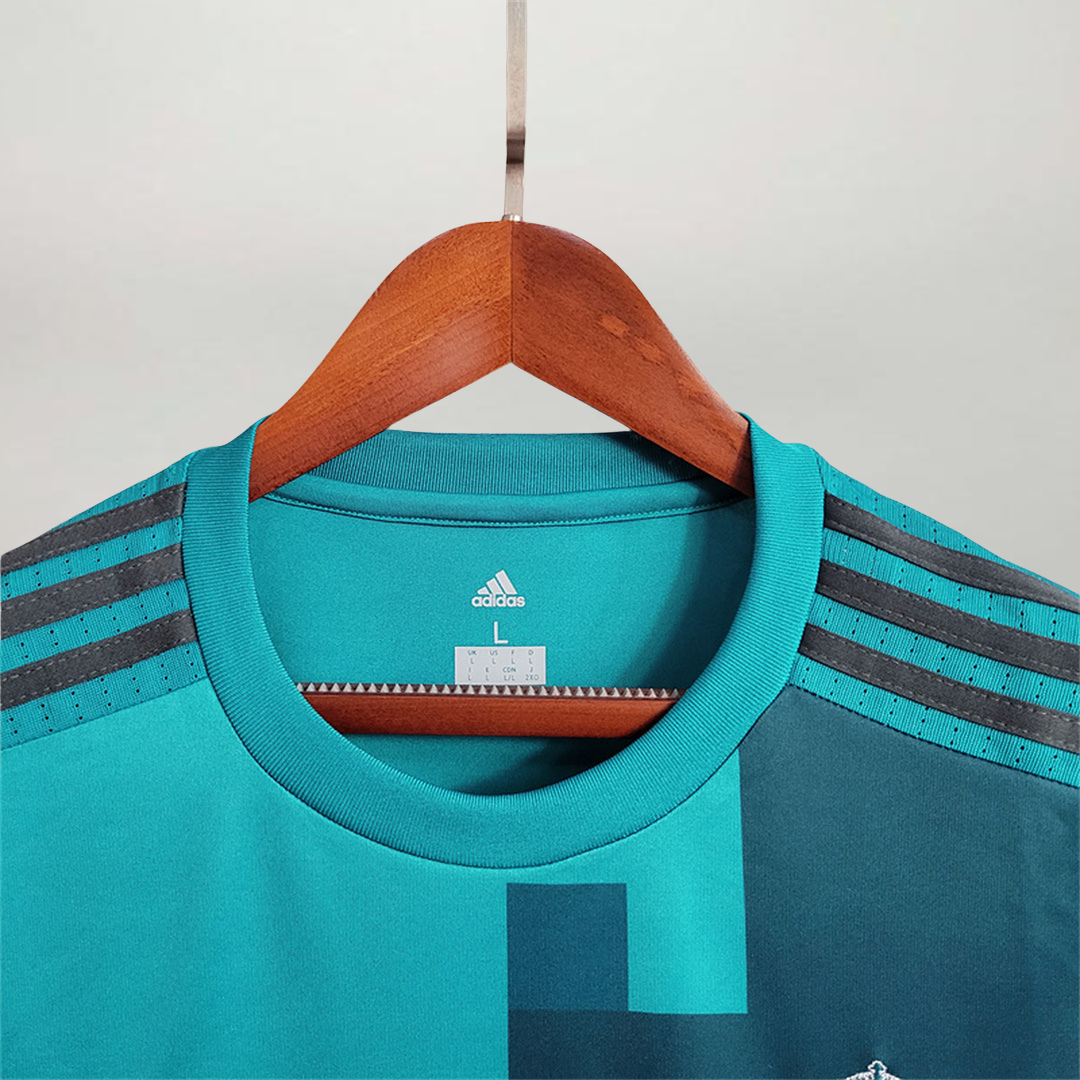Dettaglio ravvicinato maglia Real Madrid 