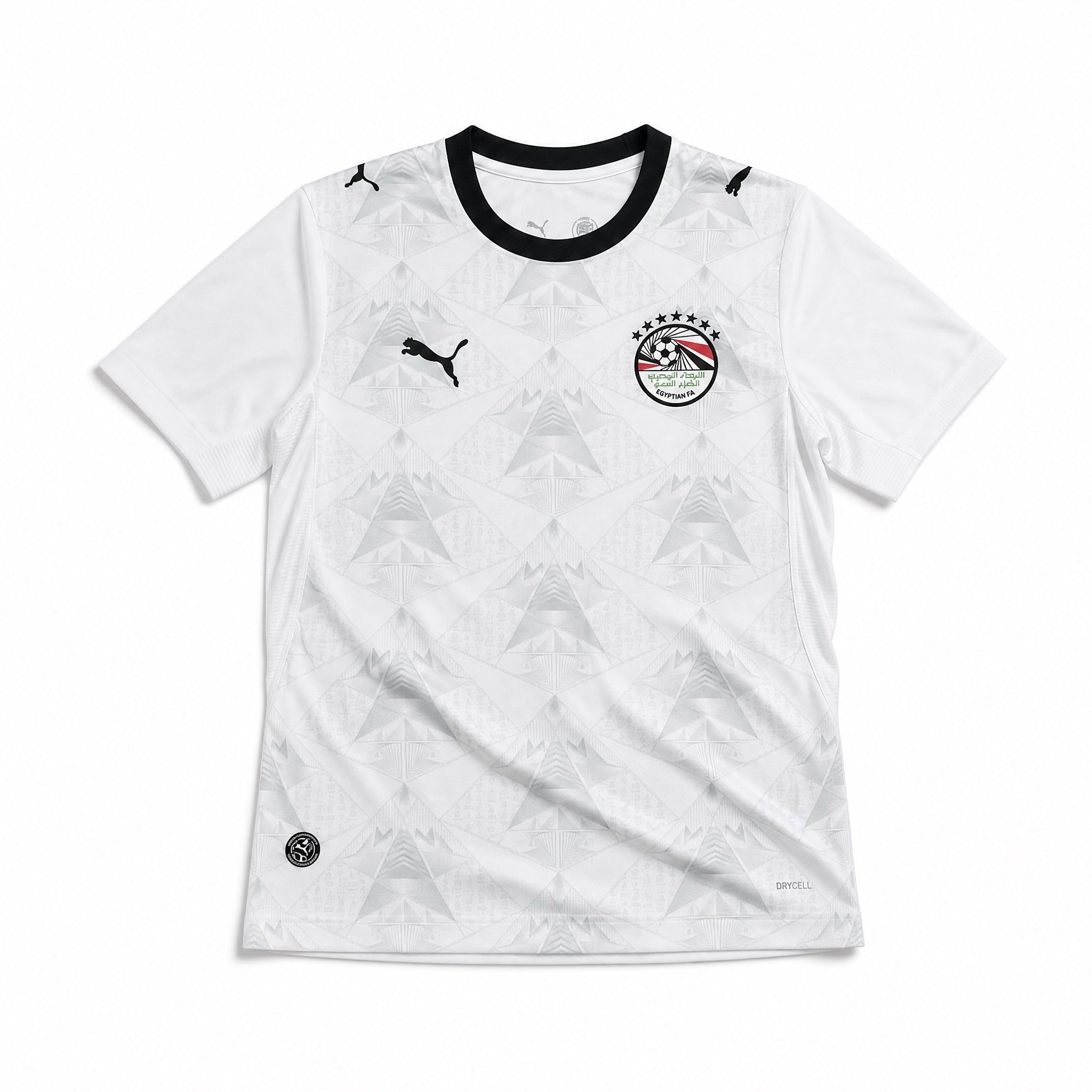 Maglia Egitto Away 2026 World Cup bianca vista frontale