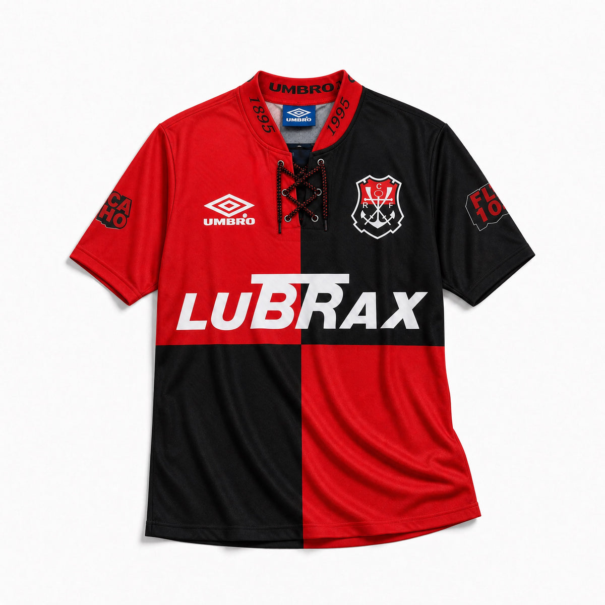 Flamengo maglia home 1994 centenario edizione limitata rosso nero
