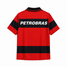 Flamengo maglia home 1999/00 rosso nera stile rétro brasiliano

