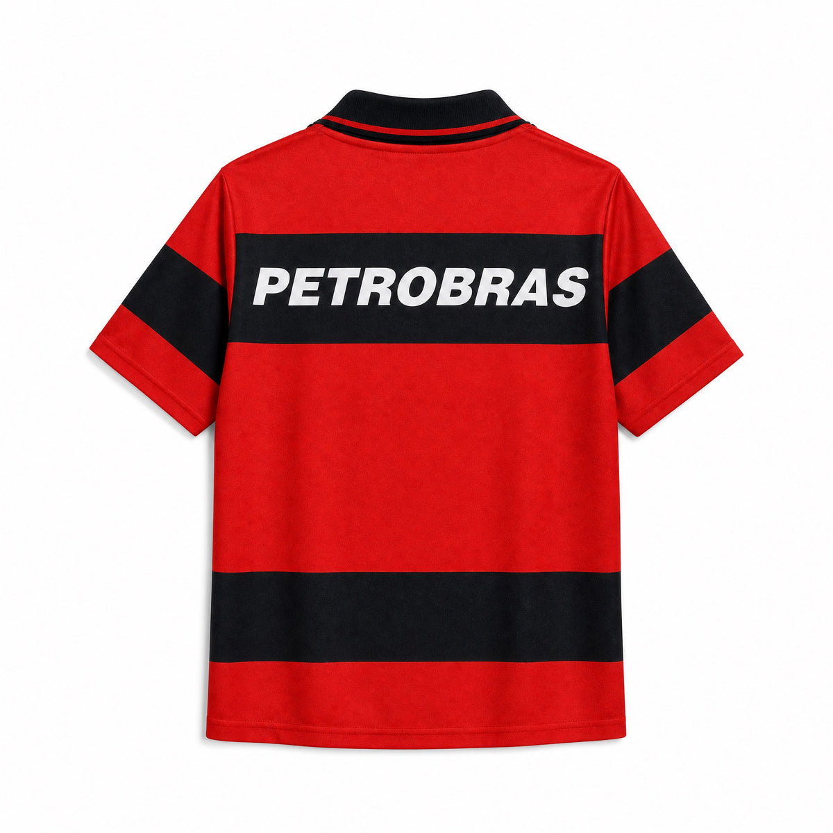 Flamengo maglia home 1999/00 rosso nera stile rétro brasiliano
