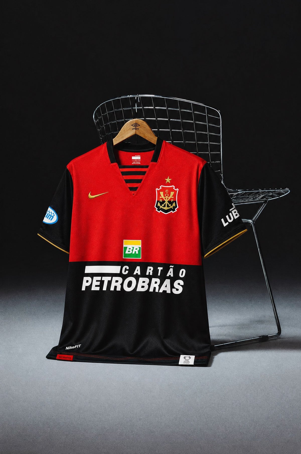 Flamengo home shirt Brasileirão 2007/08 design moderno
