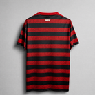 Flamengo maglia home 2018/19 rosso nera stile moderno rétro
