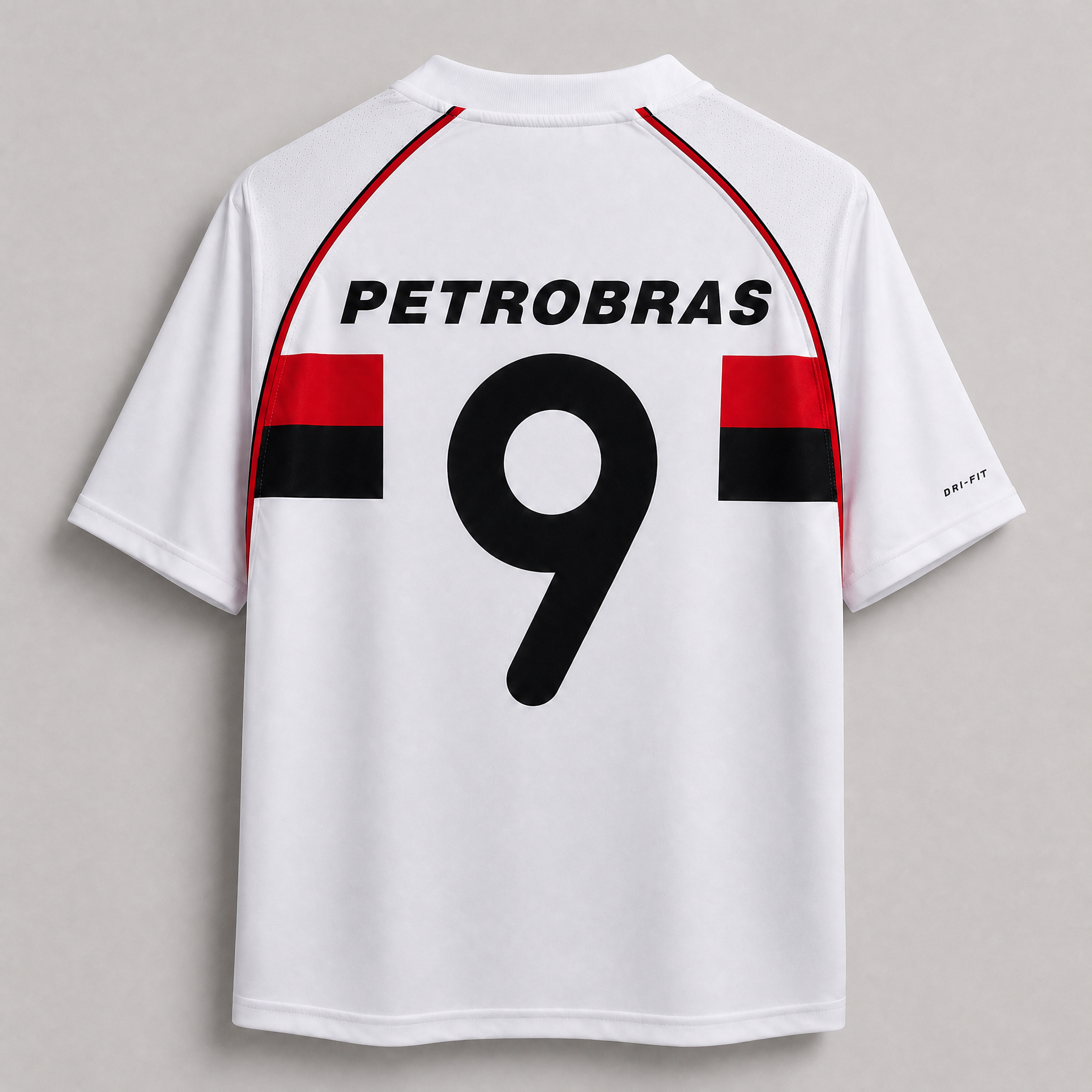Flamengo maglia calcio vintage 2002/03 vista fronte e retro
