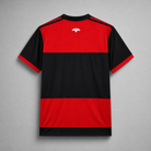 Logo ricamato Flamengo jersey home 2017/18 stile vintage
