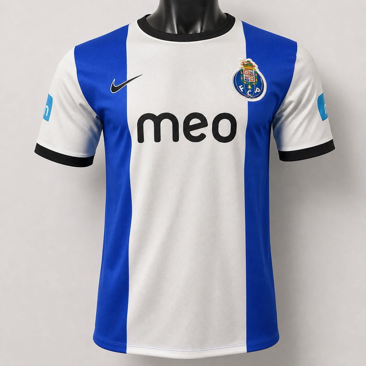 Porto maglia home 2012/13 vintage con dettagli blu e bianchi