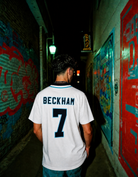 David Beckham con Maglia Inghilterra Home 1996