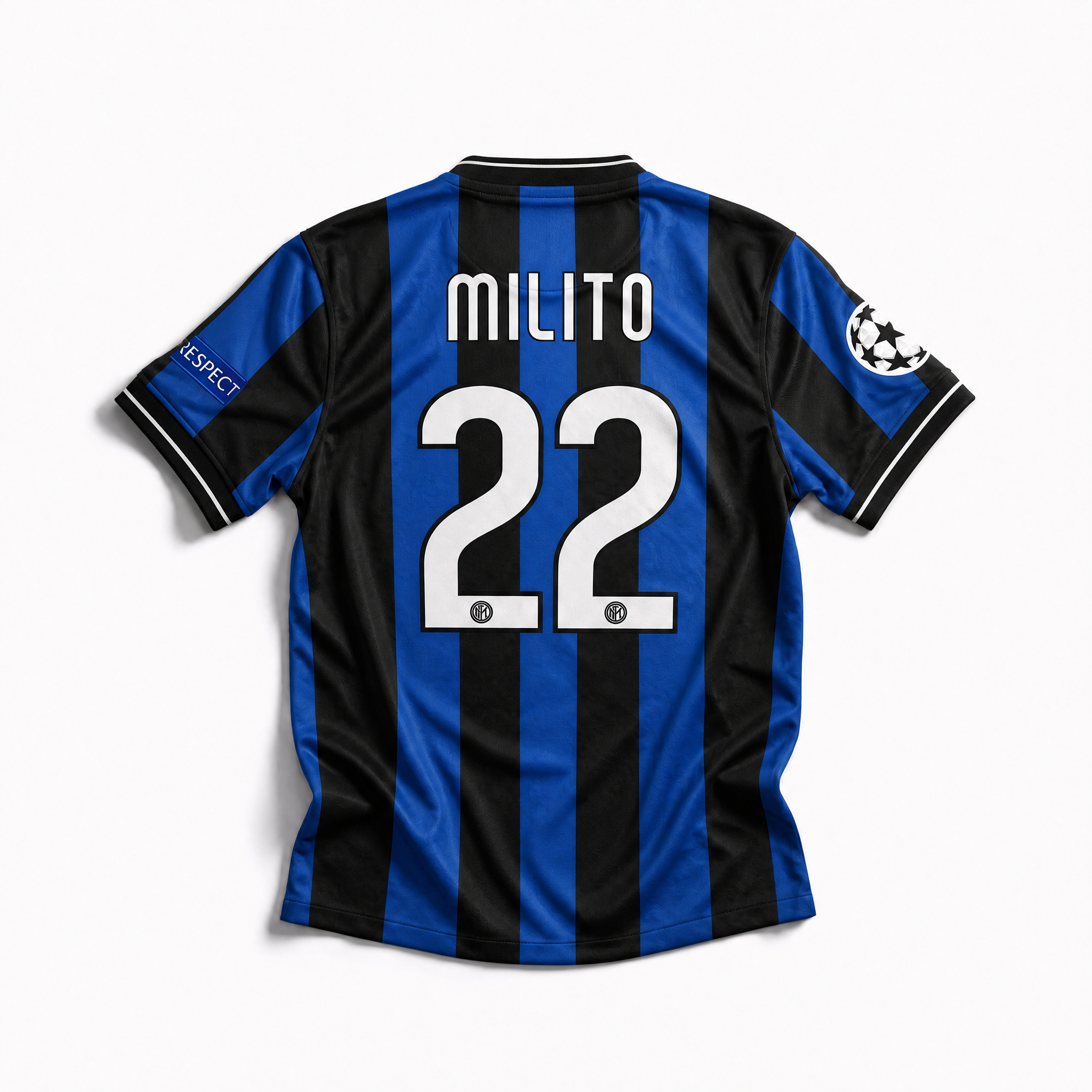 Inter finale Champions League 2010 con maglia home nerazzurra