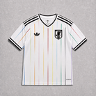 Maglia Giappone 2026 away retro dettagli contrasto tonalità scure calcio nazionale