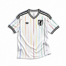 Maglia Giappone 2026 away retro dettagli contrasto tonalità scure calcio nazionale